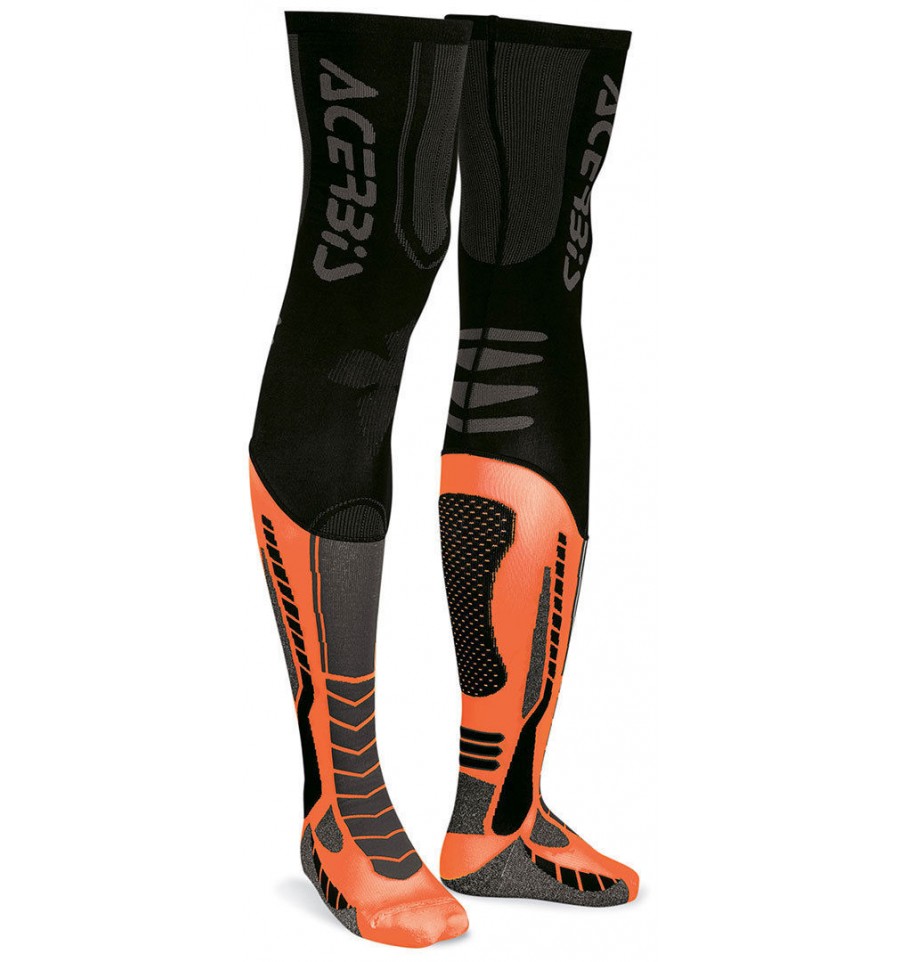Acerbis X-LEG PRO, Calcetín y media, en una sola pieza