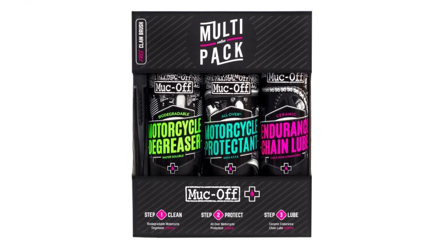 Limpia, desinfecta y deja como nueva tu moto y tu casco con los kits de limpieza de Muc-Off