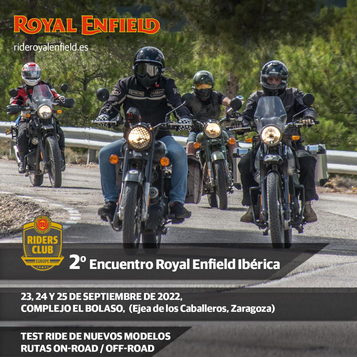 2º Encuentro Royal Enfield Ibérica (RCE – Riders Club of Europe)