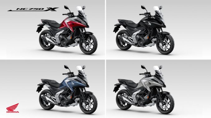 Nueva gama de colores para las X-ADV, NC750X, Forza 750 y NT1100 de Honda