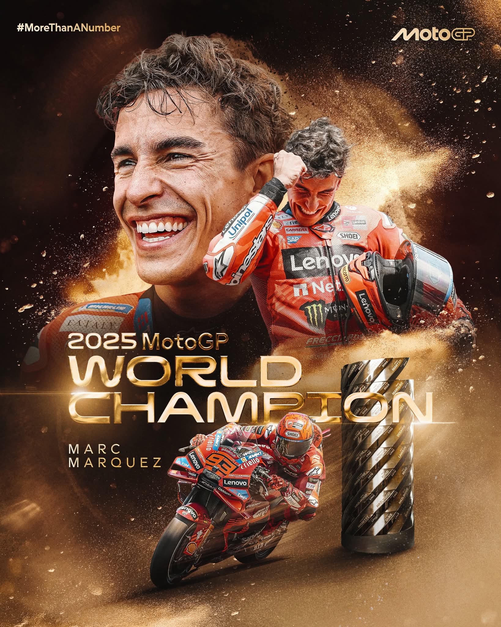 ¡Marc Márquez ya es nueve veces campeón del mundo!