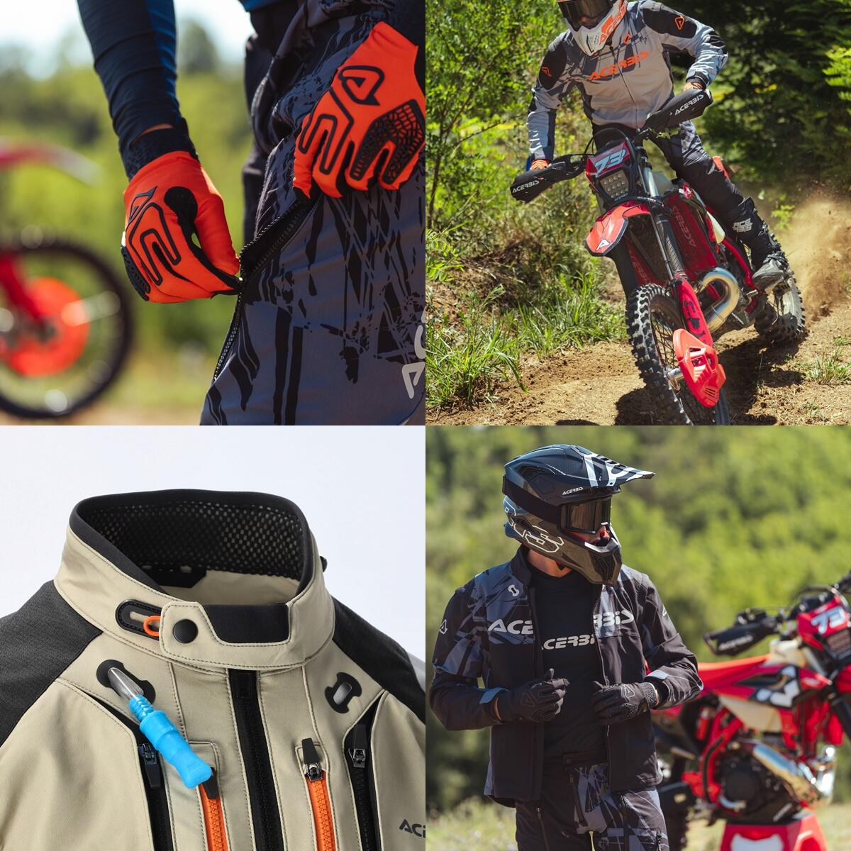 Nuevas Chaquetas y pantalones ACERBIS RALLY PRO, RACE Y RACE MESH Nuevas Chaquetas y pantalones ACERBIS RALLY PRO, RACE Y RACE MESH
